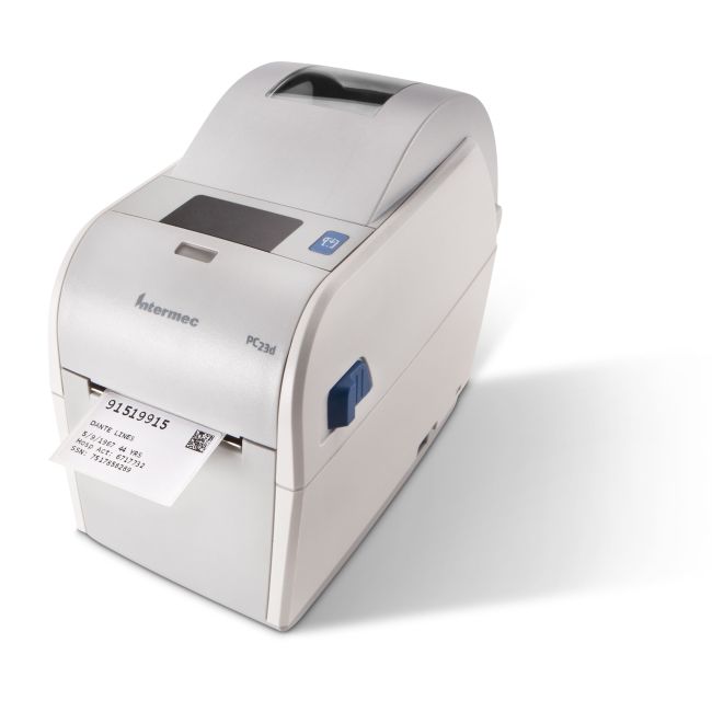 Intermec PC23D Thermal Printer left view