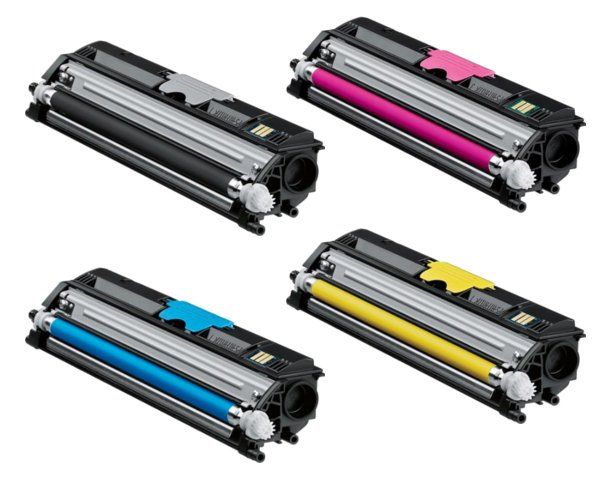 Konica Minolta High Yield CMYK Toner Cartridge Pack