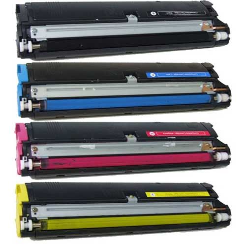 Konica Minolta High Yield CMYK Toner Cartridge Pack