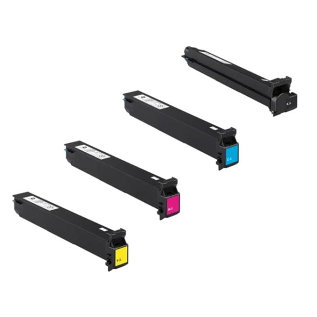 Konica Minolta PB-KMMC8650VAL CMYK Toner Cartridge Kit (save 