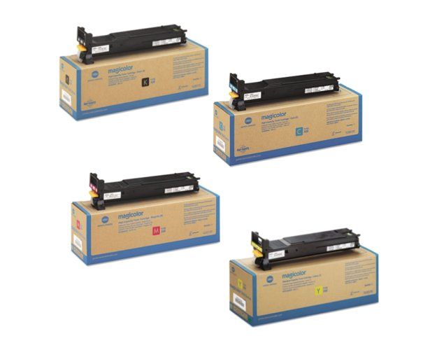 Konica Minolta PB-KMMC56X0VAL High Yield CMYK Toner Cartridge Pack (Save 