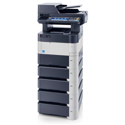 Kyocera ECOSYS M3550idn A4 Mono Laser MFP with Fax with trays
