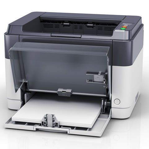 Kyocera FS-1061DN A4 Mono Laser Printer front open tray