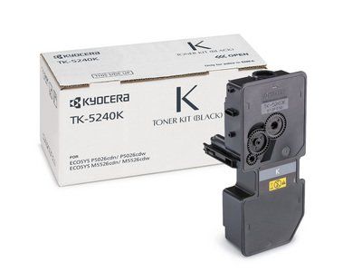 Kyocera 1T02R70NL0 TK-5240K Black Toner Cartridge (4,000 Pages*)