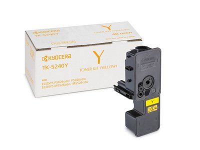 Kyocera 1T02R7ANL0 TK-5240Y Yellow Toner Cartridge (3,000 Pages*)