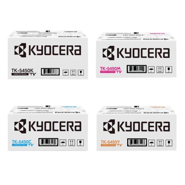 Kyocera TK-5450 CMYK Toner Cartridge Pack 