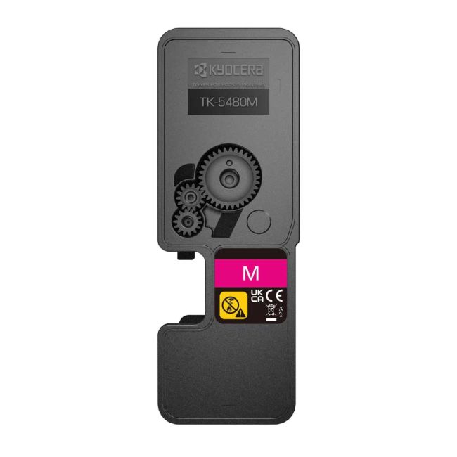 Kyocera TK-5480M Magenta Toner Cartridge (1,250 Pages*) 1T0C22BNL0