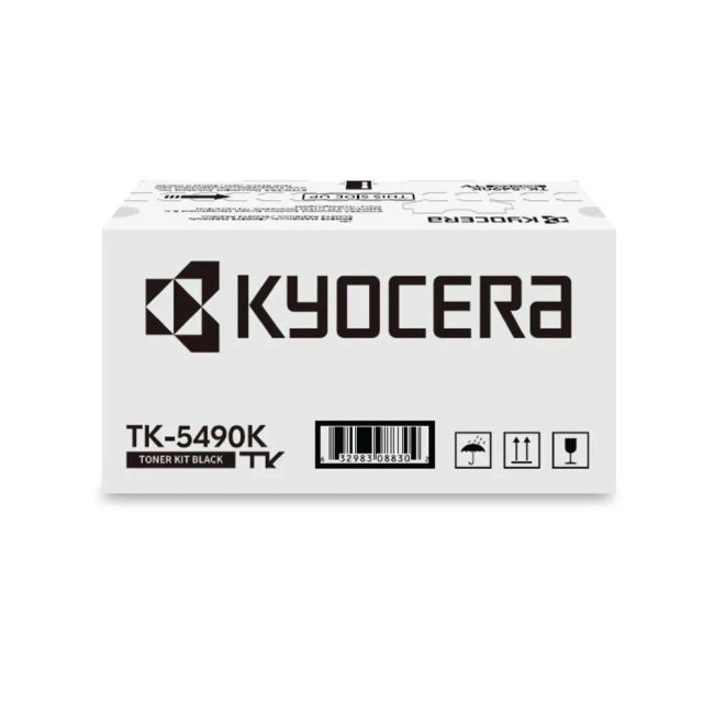 Kyocera TK-5490K Black Toner Cartridge (2,800 Pages*) 1T0C220NL1