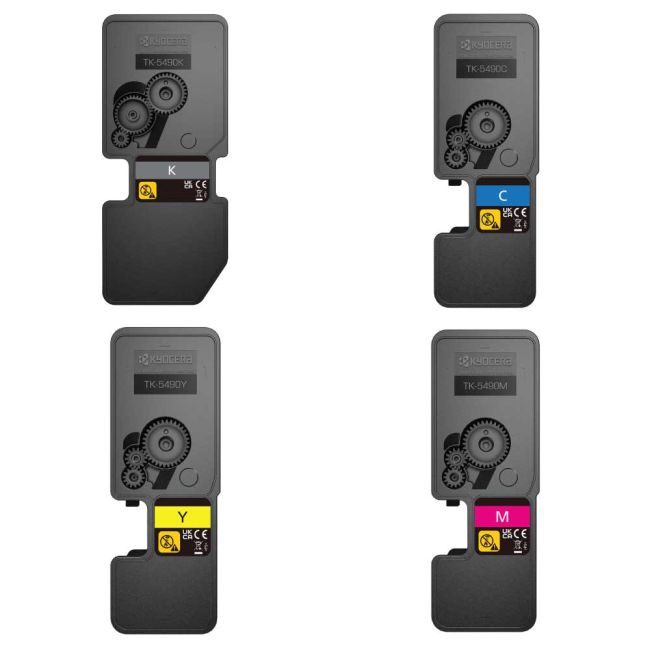 Kyocera TK-5490 CMYK Toner Cartridge Pack