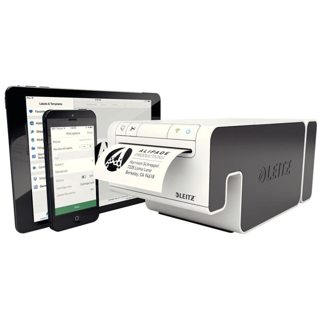 Leitz Icon Smart Wireless Label Printer printing