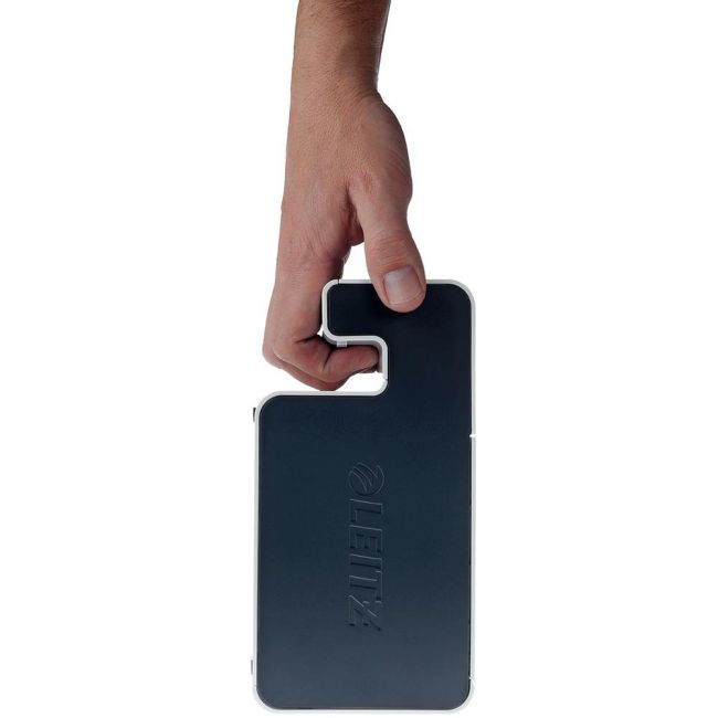 Leitz Icon Smart Wireless Label Printer in hand