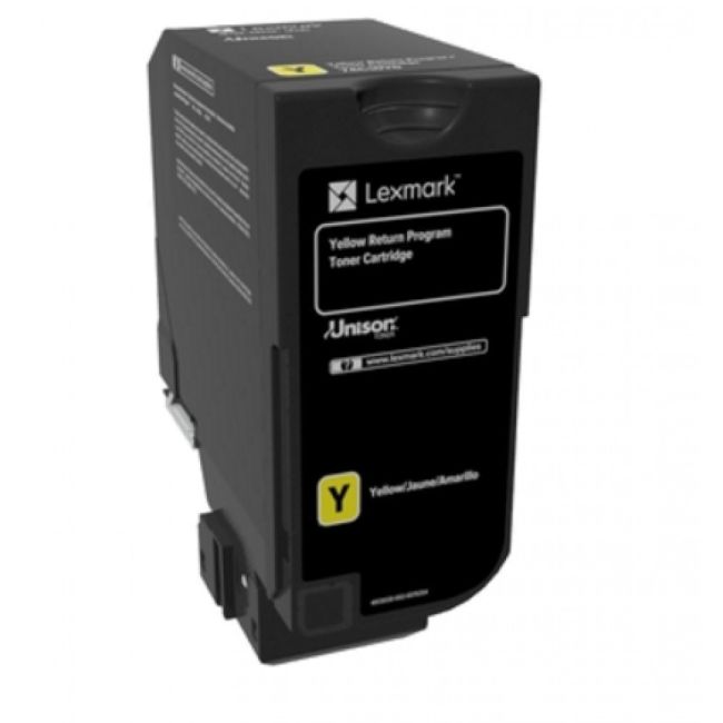 Lexmark High Yield Yellow Toner Cartridge (12,000 Pages*) 74C2HY0