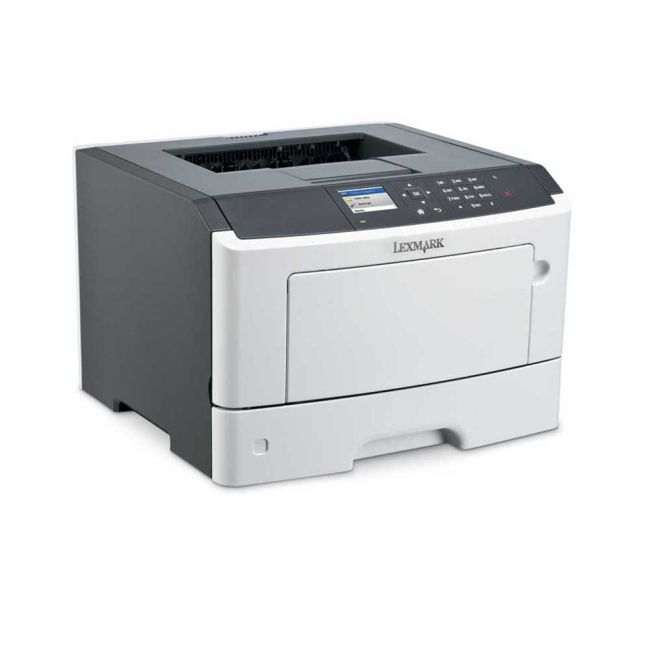Lexmark MS417dn A4 Mono Laser Printer side view