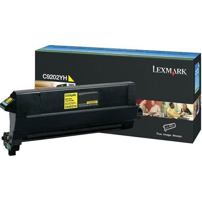 Lexmark C9202YH Yellow Toner Cartridge (14,000 pages*) 00C9202YH