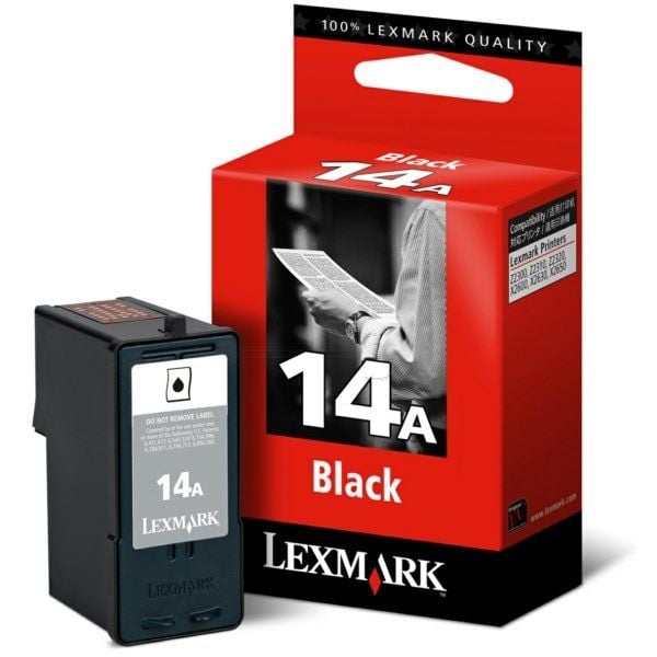 Lexmark 18C2080E 14A Black Ink Cartridge