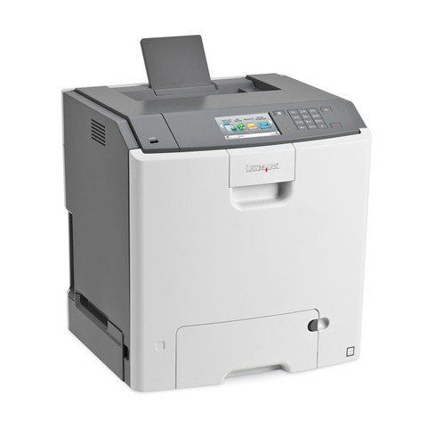 Lexmark C748de A4 Colour Laser Printer left view
