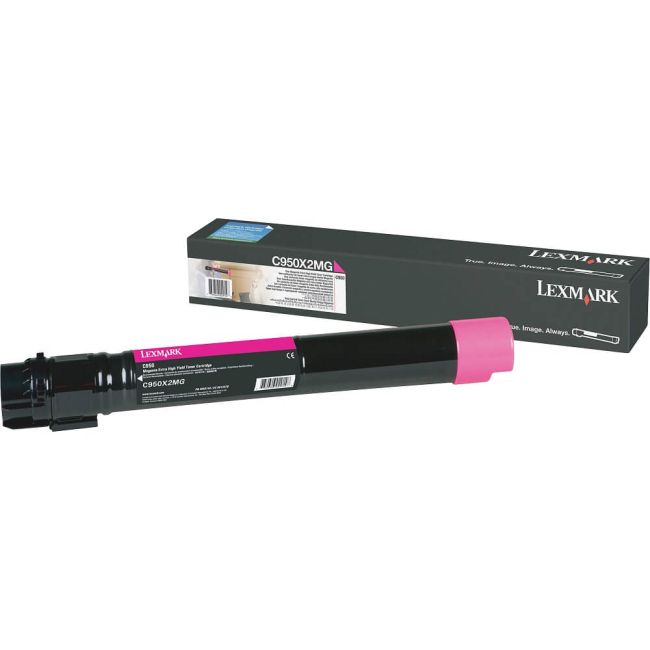 Lexmark C950X2MG Extra High Yield Magenta Toner Cartridge (24,000 pages*)