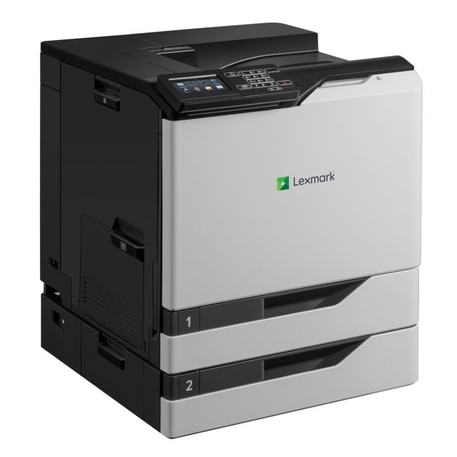 Lexmark CS820dte A4 Colour Laser Printer left view