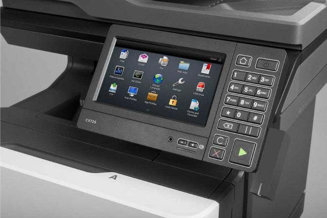 Lexmark CX727de A4 Multifunction Colour Laser Printer