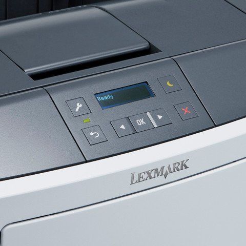 Lexmark MS312dn A4 Mono Laser Printer close up