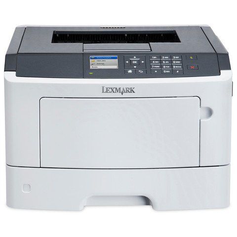 Lexmark MS415dn Pro A4 Mono Laser Printer front view