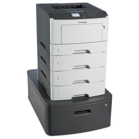 Lexmark MS415dn Pro A4 Mono Laser Printer and stand