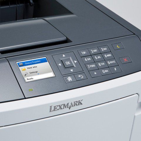 Lexmark MS415dn Pro A4 Mono Laser Printer closeup
