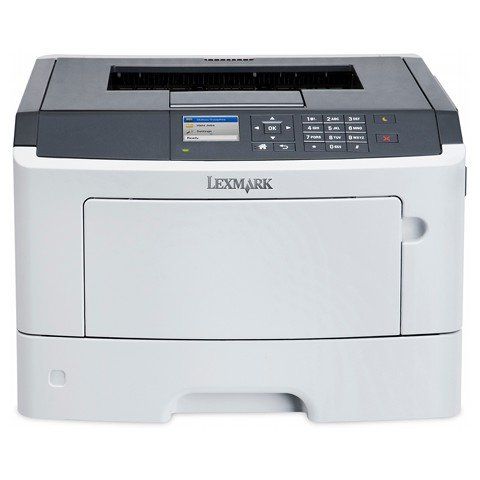 Lexmark MS510dn A4 Mono Laser Printer front view