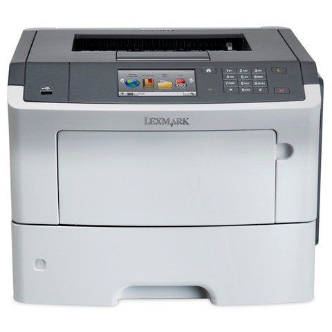 Lexmark MS610de A4 Mono Laser Printer  front view