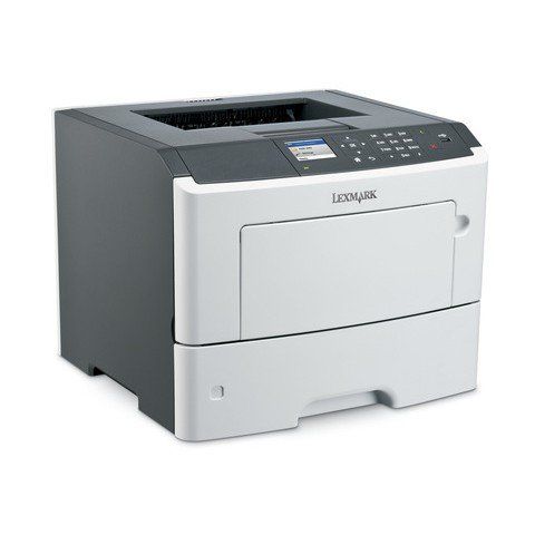 Lexmark MS610dn A4 Mono Laser Printer left view