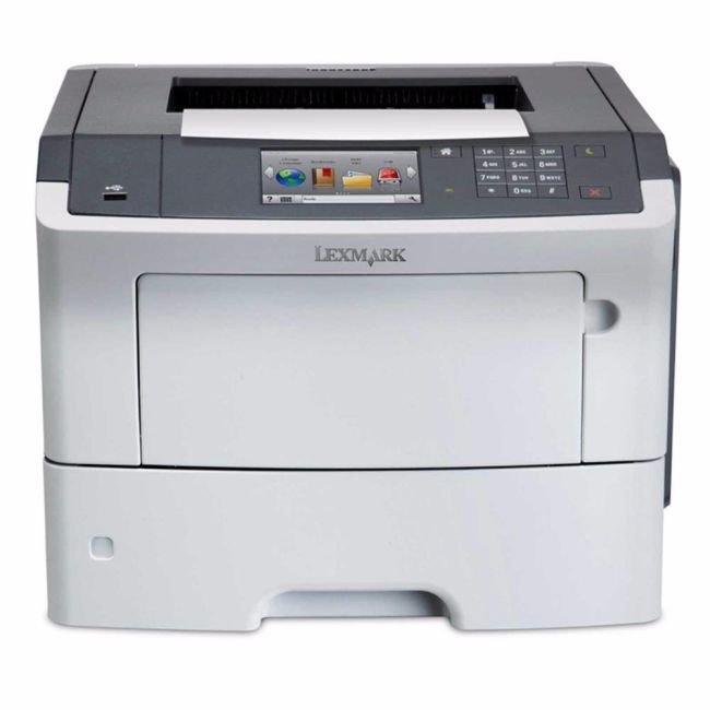Lexmark MS610dn A4 Mono Laser Printer front view1