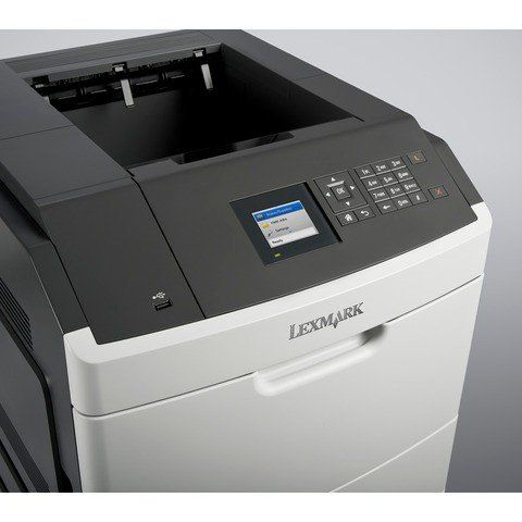 Lexmark MS812dn A4 Mono Laser Printer close up