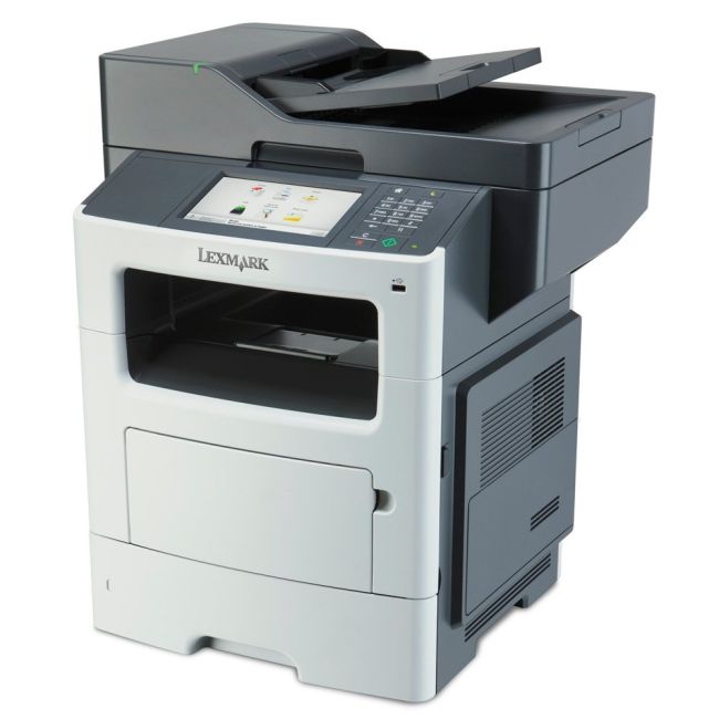 Lexmark MX611de A4 Mono Laser MFP left view