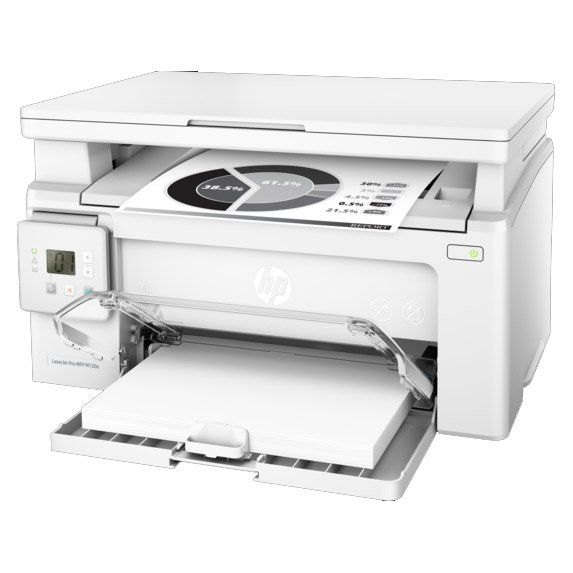 HP Laserjet Pro M130a A4 Mono Multifunction Printer Left View