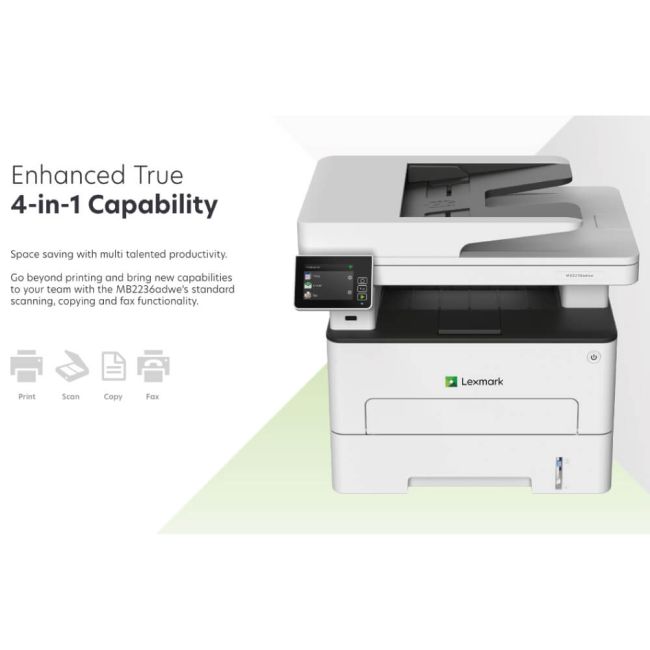 Lexmark MB2236adw A4 Mono Multifunction Laser Printer 