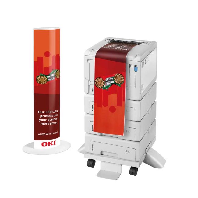 OKI C650 A4 Colour LED Laser Printer ** Clearance ** 