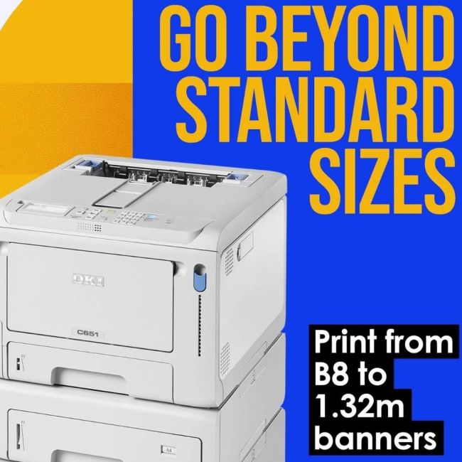 Oki C651 A4 Colour LED Laser Printer