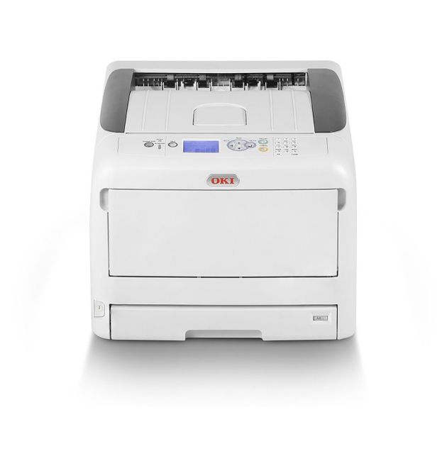 OKI C843dn A3 Colour LED Printer front view