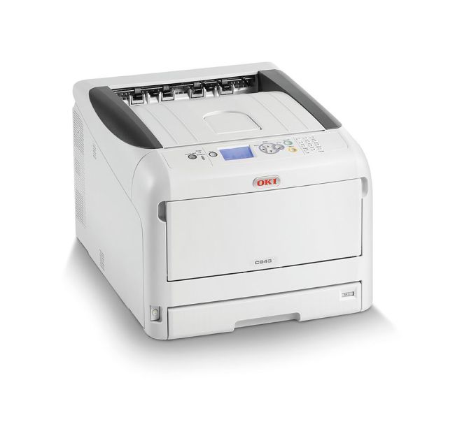 OKI C843dn A3 Colour LED Printer right view