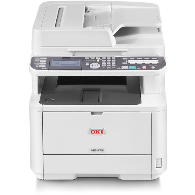 Oki MB472dnw A4 Mono LED MFP with Fax