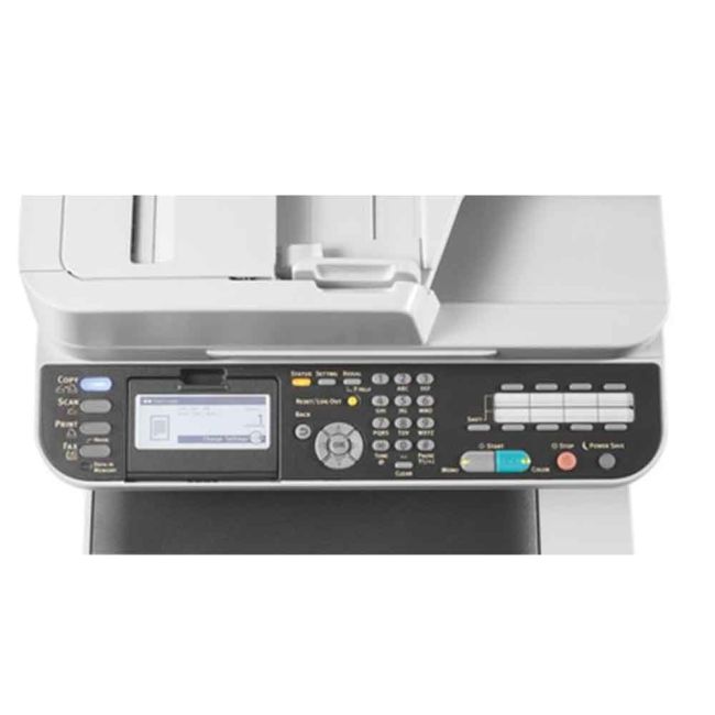 Oki MC363dn A4 Colour LED Multifunction Printer with stand