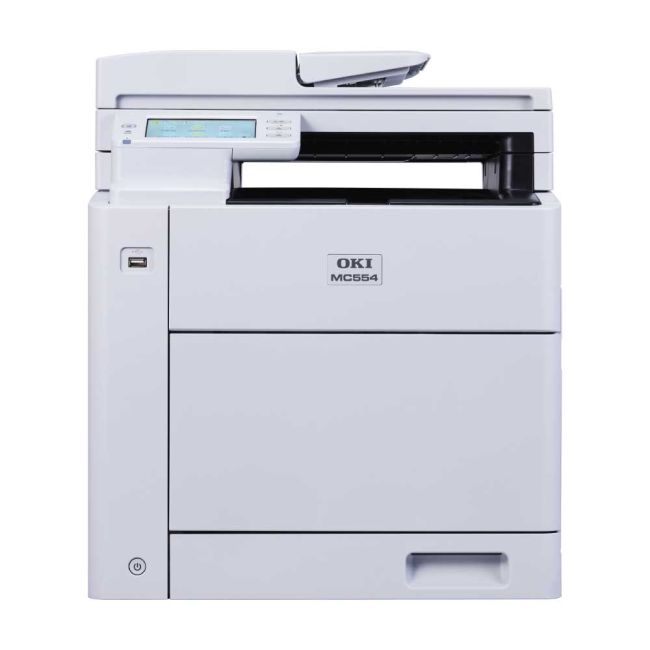 Oki MC554dn A4 Colour Multifunction Laser Printer