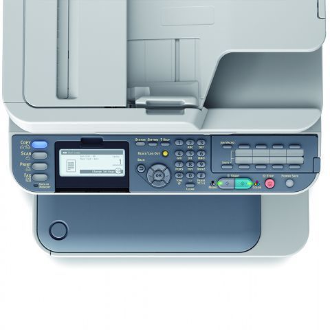 Oki MC562dn A4 Colour LED MFP Top View