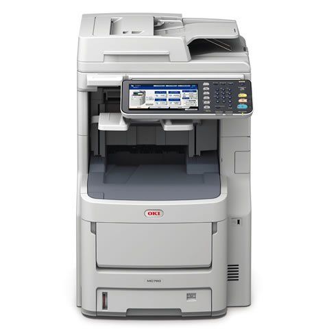 Oki MC780dnfax A4 Colour LED MFP with Fax front view