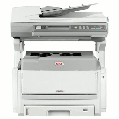 Oki MC851dn A3 Colour LED Multifunction Printer - DISCONTINUED