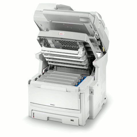 Oki MC851dn A3 Colour LED Multifunction Printer - DISCONTINUED