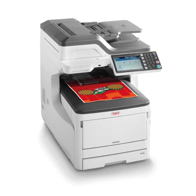Oki MC853dn A3 Colour LED Laser Multifunction Printer