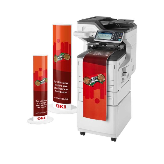 Oki MC853dnct A3 Colour LED Laser Multifunction Printer