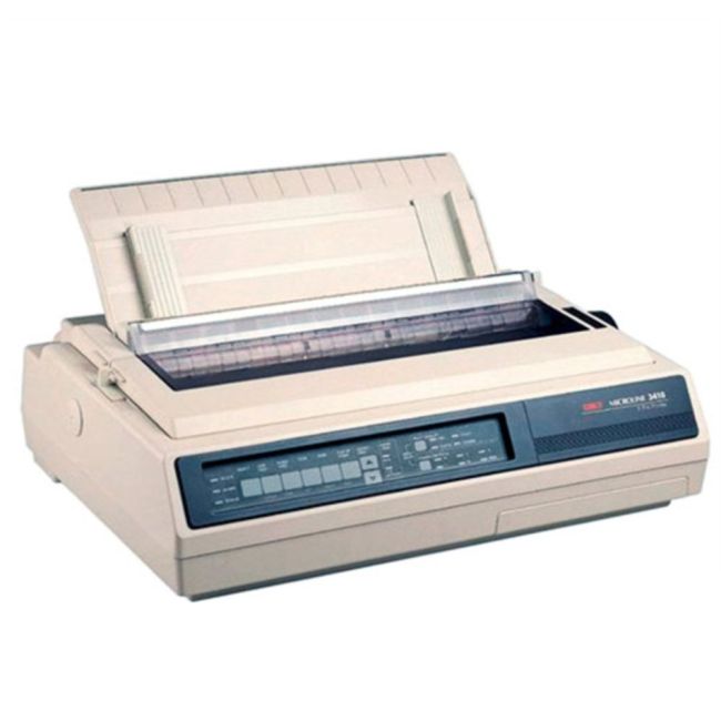 Oki ML3410 IBM/Epson Serial/Parallel 9 pin Dot Matrix Printer