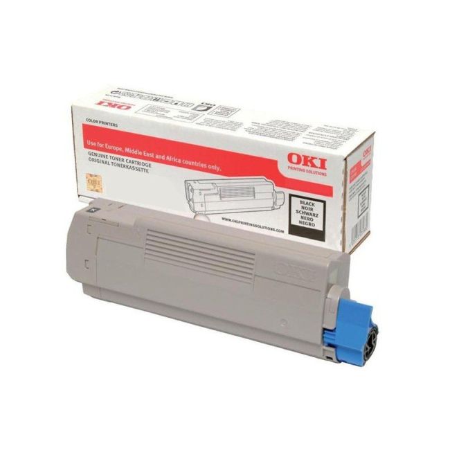 Oki 46490404 Black Toner Cartridge (1,500 Pages)